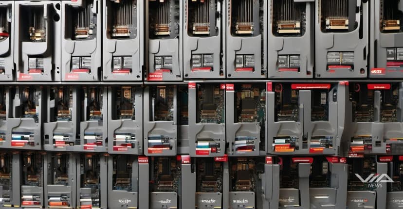 SanDisk stock surges 315% as AI infrastructure demand drives storage hardware rally